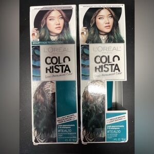 L'Oreal Paris Colorista Semi-Permanent Hair Color- Teal